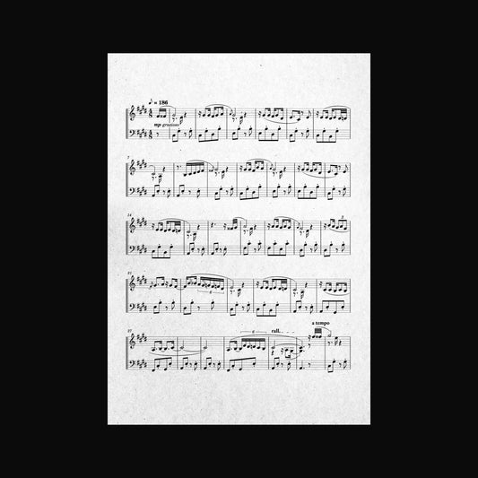 Softly — Sheet Music for Piano