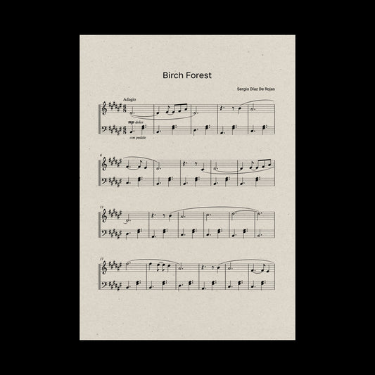 Birch Forest — Sheet Music for Piano