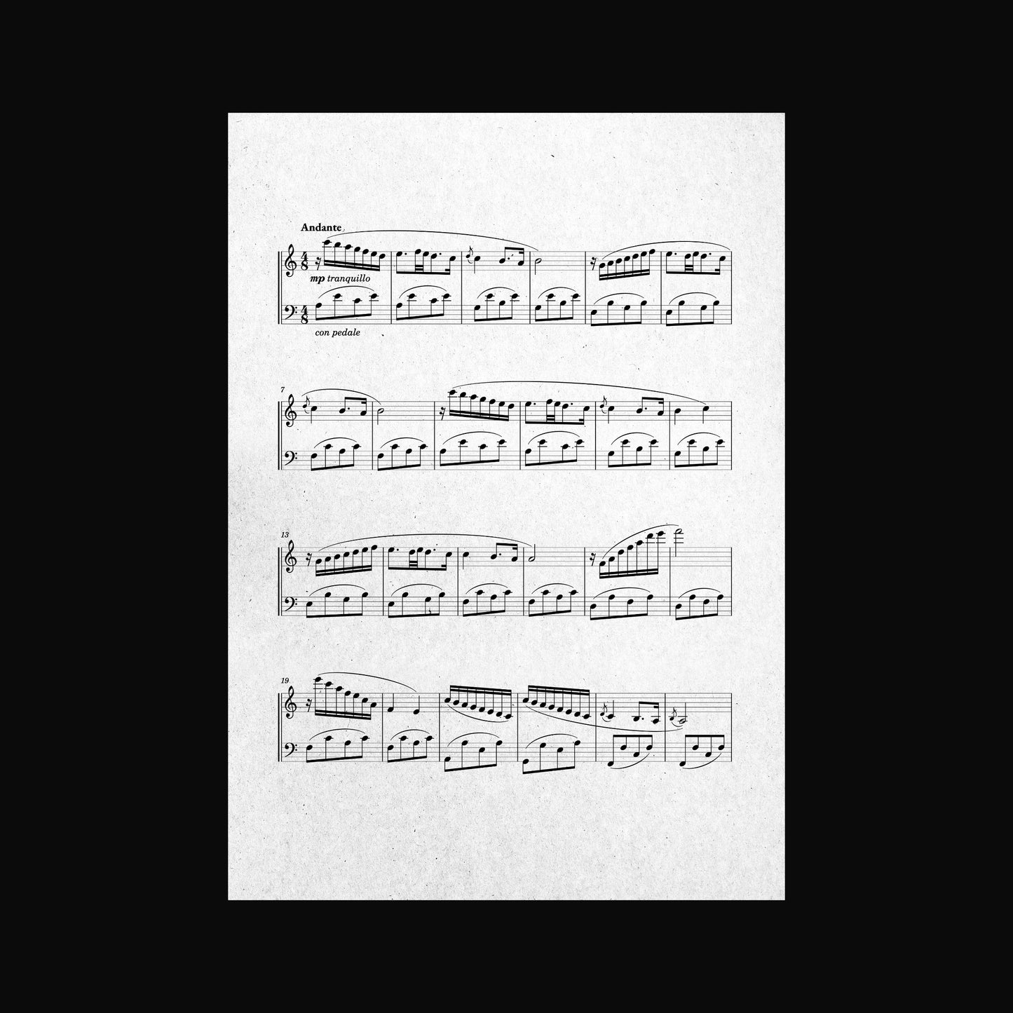 Along the Danube — Sheet Music for Piano