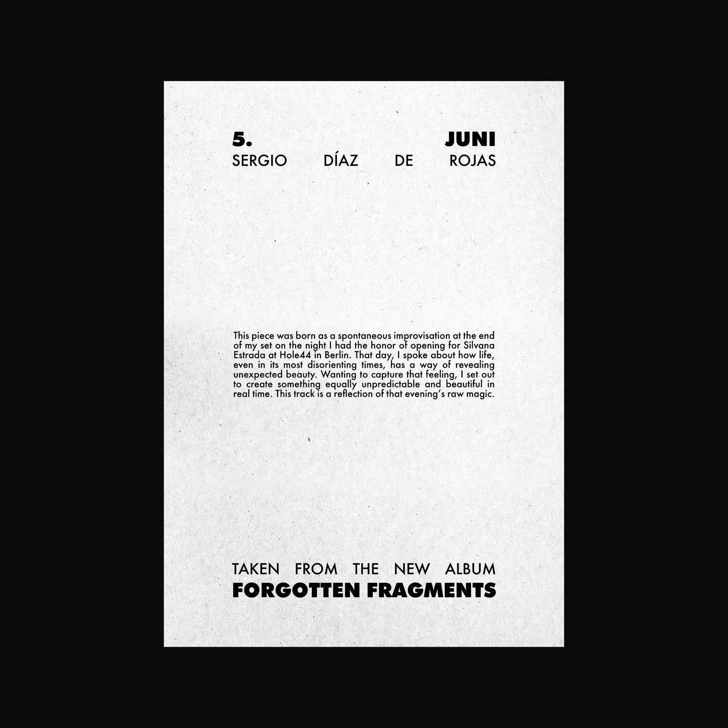 5. Juni — Sheet Music for Piano