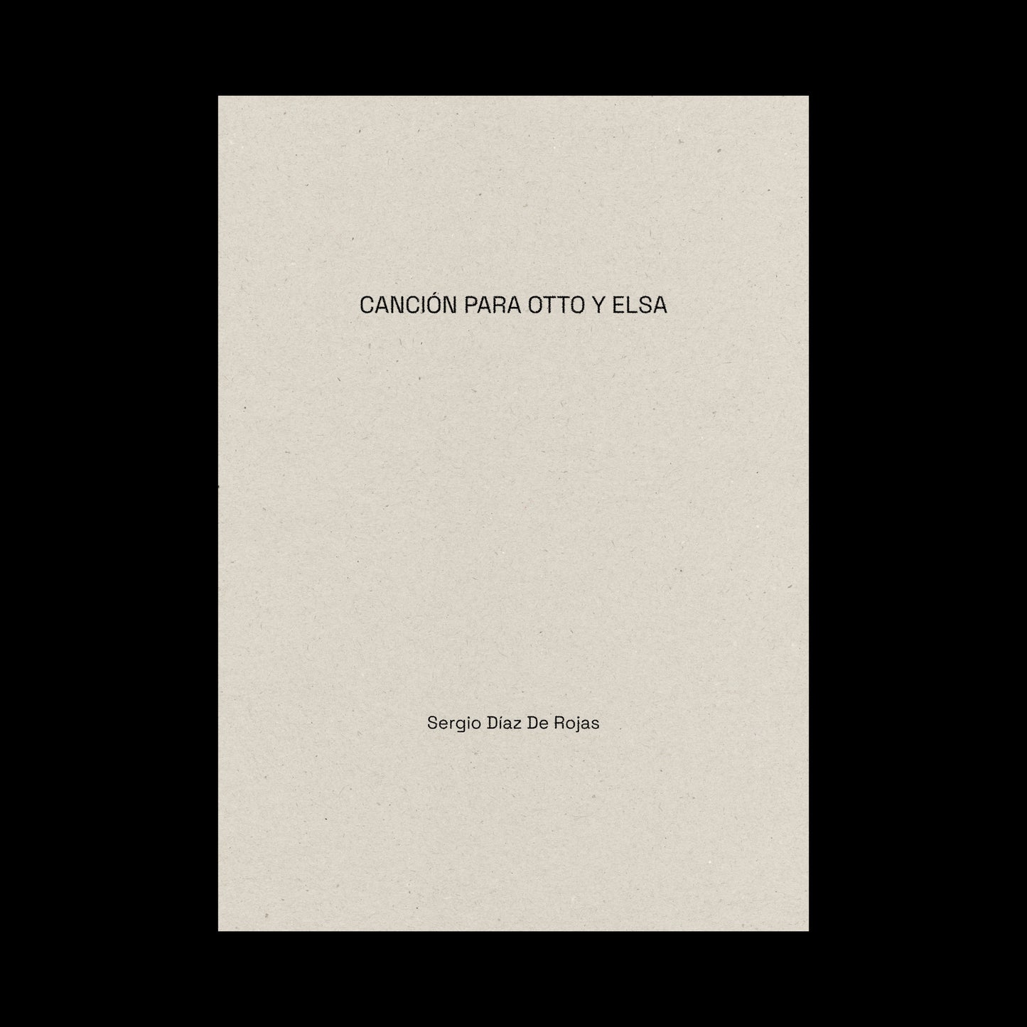 Canción para Otto y Elsa — Sheet Music for Piano